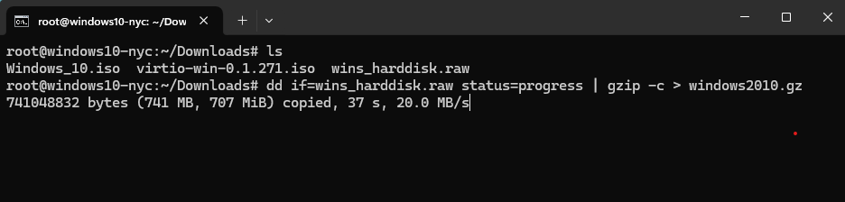 compress disk